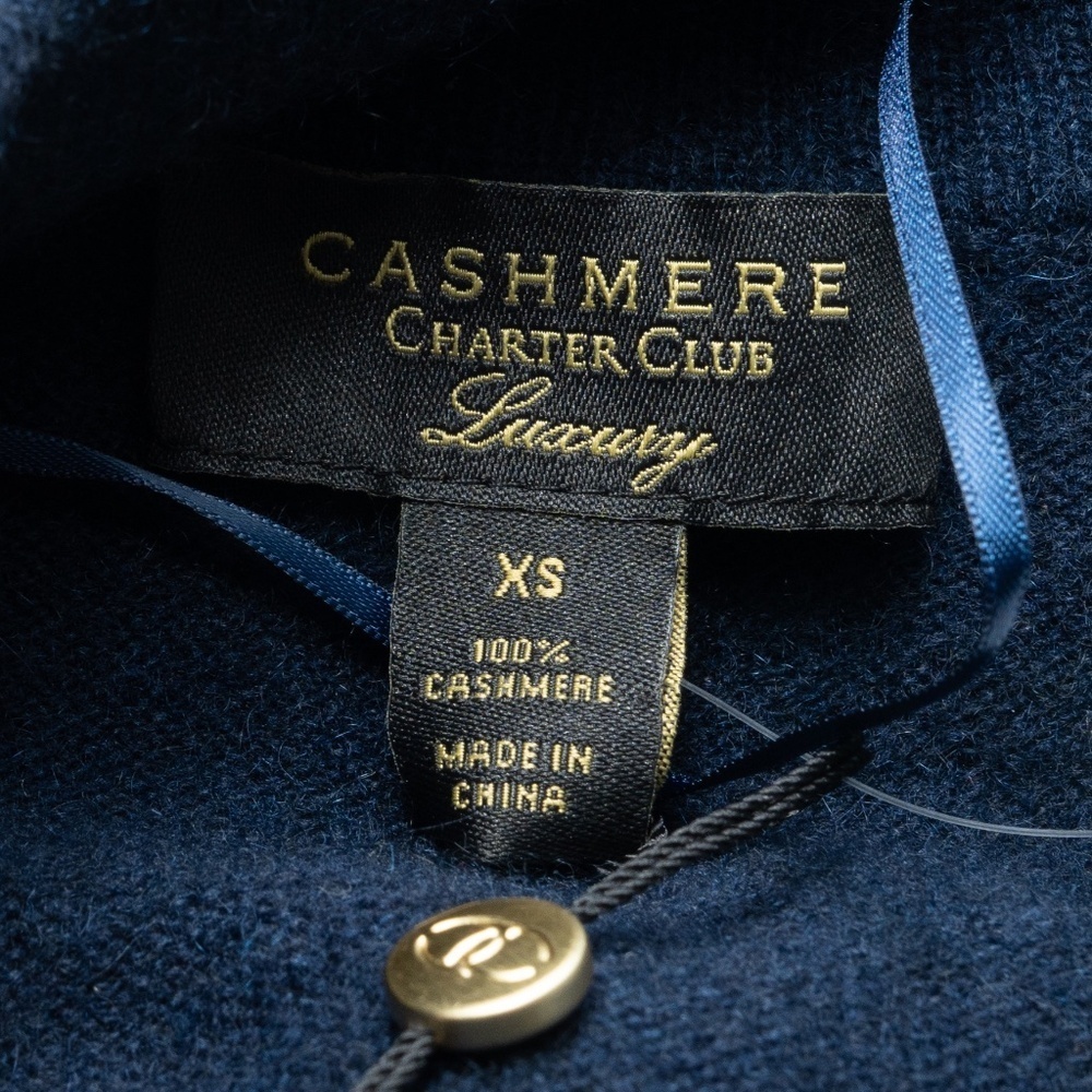 Charter Club  - Cashmere Open Front Cardigan‎ - Picture 3 of 8
